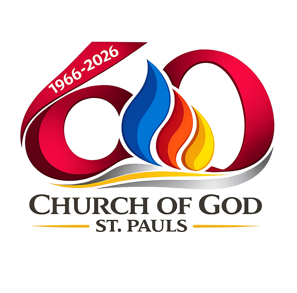 Church of God St. Pauls 60th Anniversary Logo